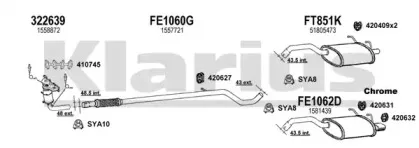 Система выпуска ОГ KLARIUS купить