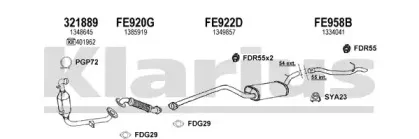 Система выпуска ОГ KLARIUS купить