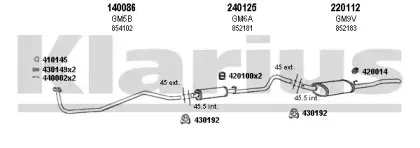Система выпуска ОГ KLARIUS купить