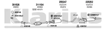 Система выпуска ОГ KLARIUS купить