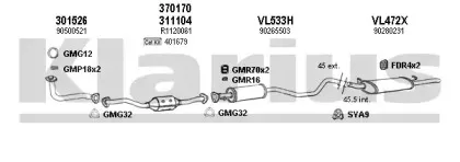 Система выпуска ОГ KLARIUS купить