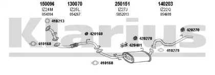 Система выпуска ОГ KLARIUS купить