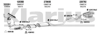 Система выпуска ОГ KLARIUS купить