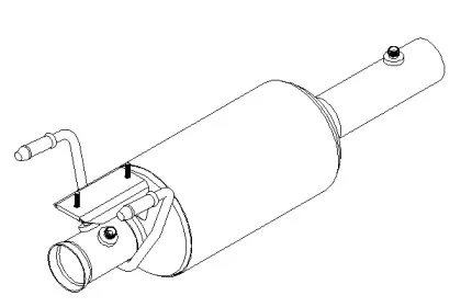 Сажевый / частичный фильтр, система выхлопа ОГ KLARIUS купить