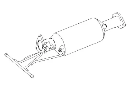 Сажевый / частичный фильтр, система выхлопа ОГ KLARIUS купить