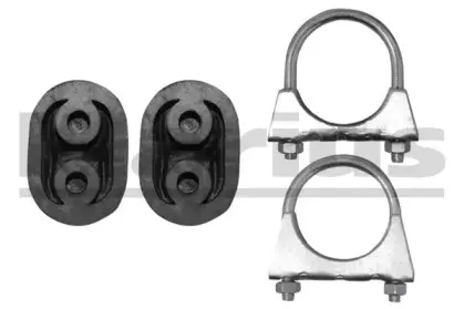 Монтажный комплект, глушитель KLARIUS купить