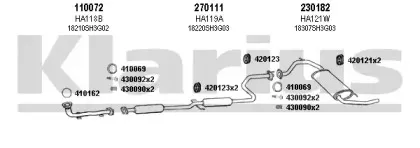 Система выпуска ОГ KLARIUS купить