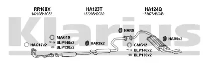 Система выпуска ОГ KLARIUS купить