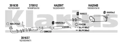 Система выпуска ОГ KLARIUS купить