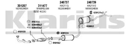 Система выпуска ОГ KLARIUS купить