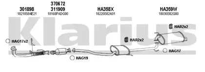 Система выпуска ОГ KLARIUS купить