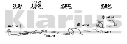 Система выпуска ОГ KLARIUS купить