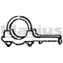 Кронштейн, система выпуска ОГ KLARIUS купить