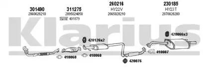 Система выпуска ОГ KLARIUS купить