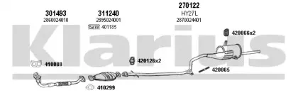 Система выпуска ОГ KLARIUS купить