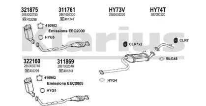 Система выпуска ОГ KLARIUS купить