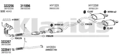 Система выпуска ОГ KLARIUS купить