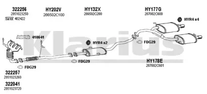 Система выпуска ОГ KLARIUS купить