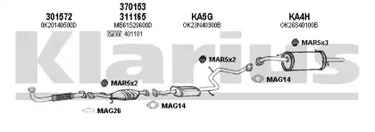 Система выпуска ОГ KLARIUS купить