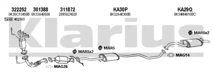 Система выпуска ОГ KLARIUS купить