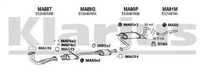 Система выпуска ОГ KLARIUS купить