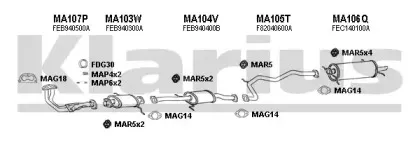 Система выпуска ОГ KLARIUS купить