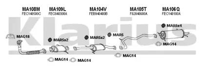 Система выпуска ОГ KLARIUS купить