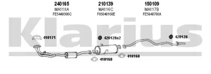 Система выпуска ОГ KLARIUS купить