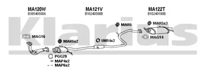 Система выпуска ОГ KLARIUS купить