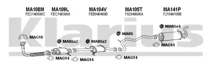 Система выпуска ОГ KLARIUS купить