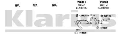 Система выпуска ОГ KLARIUS купить