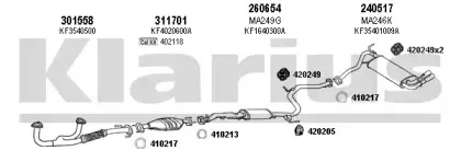 Система выпуска ОГ KLARIUS купить