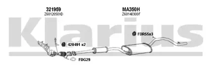 Система выпуска ОГ KLARIUS купить