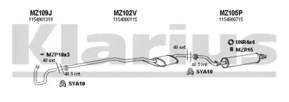 Система выпуска ОГ KLARIUS купить