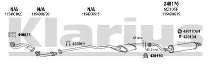 Система выпуска ОГ KLARIUS купить