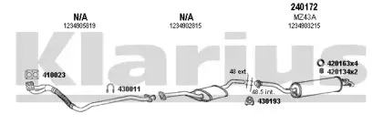 Система выпуска ОГ KLARIUS купить