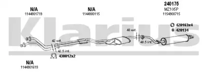 Система выпуска ОГ KLARIUS купить