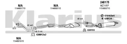 Система выпуска ОГ KLARIUS купить