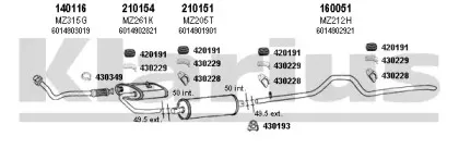 Система выпуска ОГ KLARIUS купить