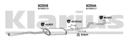Система выпуска ОГ KLARIUS купить
