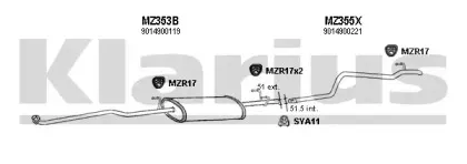 Система выпуска ОГ KLARIUS купить