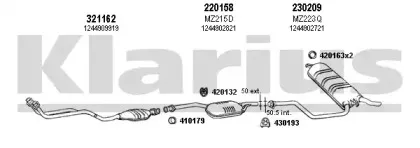 Система выпуска ОГ KLARIUS купить