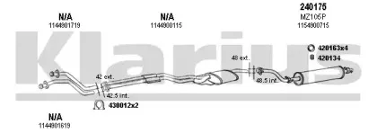 Система выпуска ОГ KLARIUS купить