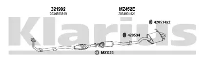 Система выпуска ОГ KLARIUS купить