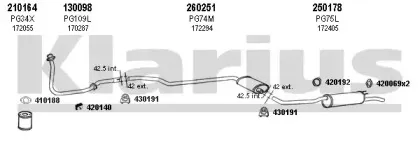 Система выпуска ОГ KLARIUS купить