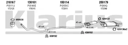 Система выпуска ОГ KLARIUS купить