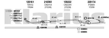 Система выпуска ОГ KLARIUS купить