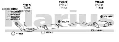 Система выпуска ОГ KLARIUS купить