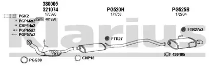 Система выпуска ОГ KLARIUS купить