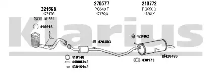Система выпуска ОГ KLARIUS купить